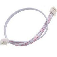 Connector JST-PH 2.0mm pitch 3-pin male-male met 30cm kabel wit/rood